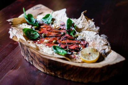 Карпаччо из оленины