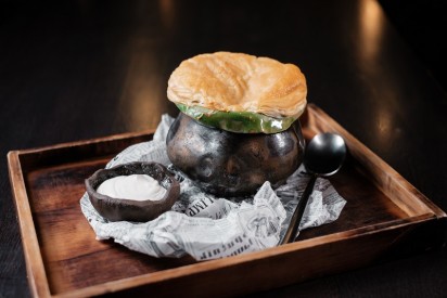 Суп из сушенных белых грибов